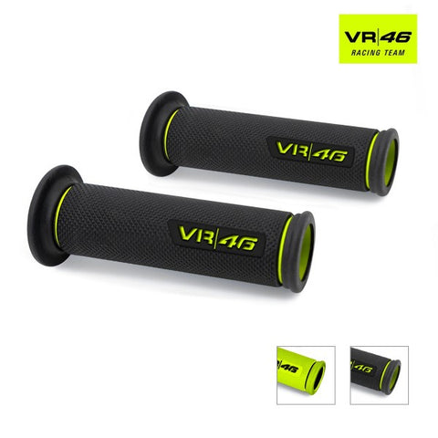 BARRACUDA VR46 pair of grips with VR|46 logo - AVAILABLE FROM DECEMBER