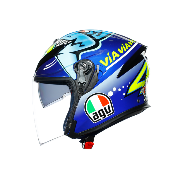 agv k5 jet open face helmet AGV Jet Helmet K5 Rossi Misano 2015 – Future Moto Ricambi