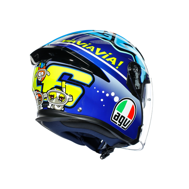 agv k3 rossi misano 2015 AGV Jet Helmet K5 Rossi Misano 2015 – Future Moto Ricambi