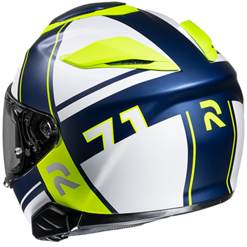 HJC CASCO RPHA 71 MC3HSF ZECHA