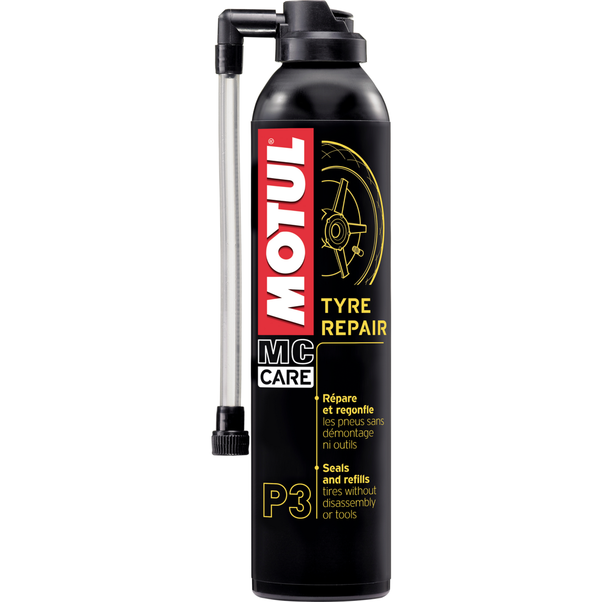 Gonfia e Ripara MOTUL P3 - kit spray riparazione gomme 300ML