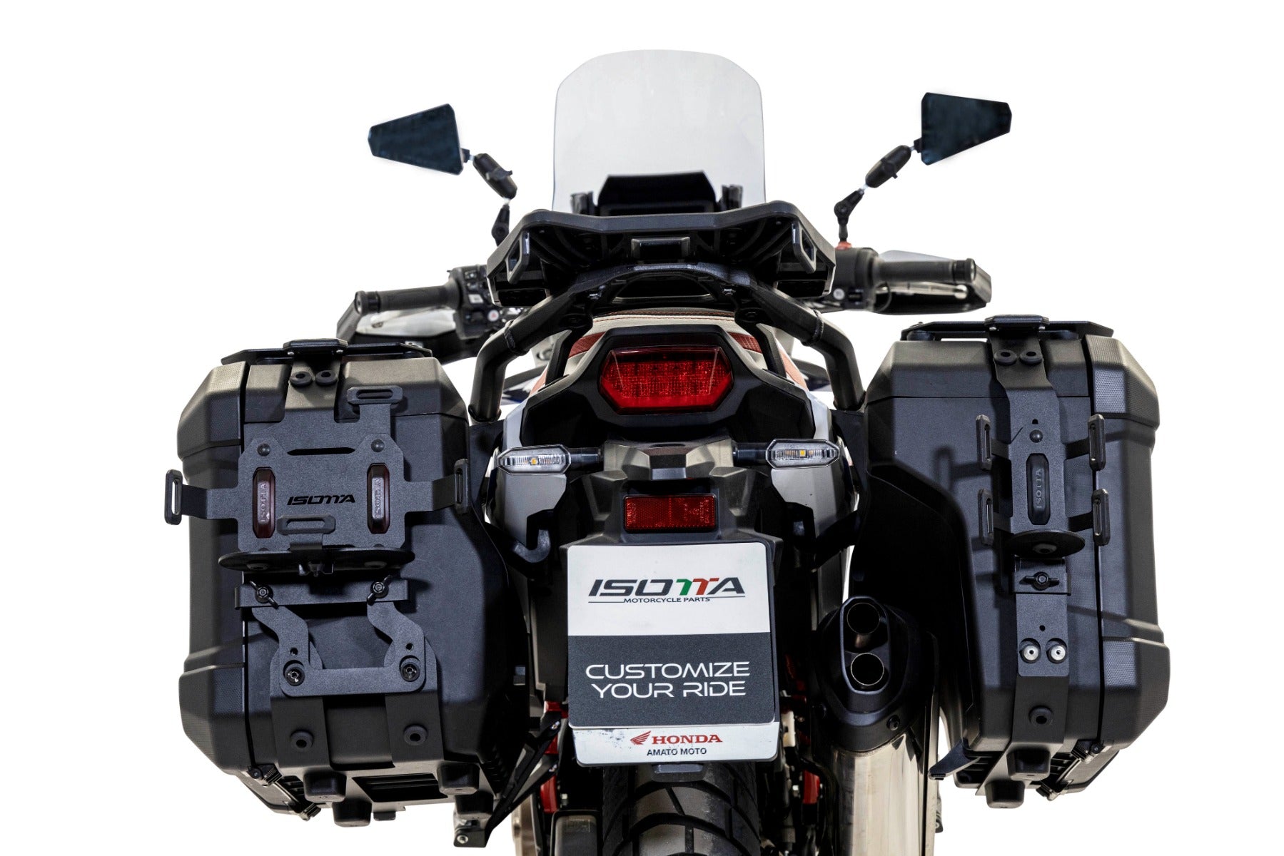 ISOTTA Porta borraccia per AFRICA TWIN CRF 1100L ADV SPORT 20> - CRF 1100L 20>