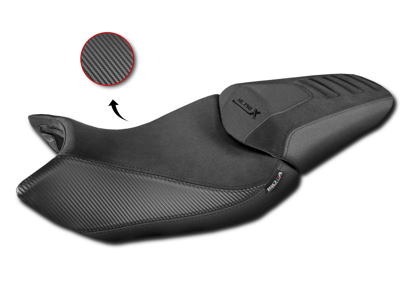 ISOTTA RIVESTIMENTO SELLA COMFORT IN FIBRA 3D per HONDA NC 750 X 2021>