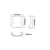 ISOTTA cupolino come originale per BMW R 1200 GS Standard 2004 - 2012 - sc1031-FC