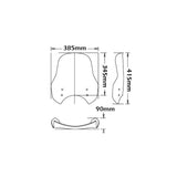 ISOTTA Cupolino alta protezione per Ducati scrambler 800 2015>2016 - sc29-FS