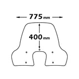 ISOTTA CLASSIC WINDSCREEN FOR PIAGGIO BEVERLY 125/300 2010 - 2020