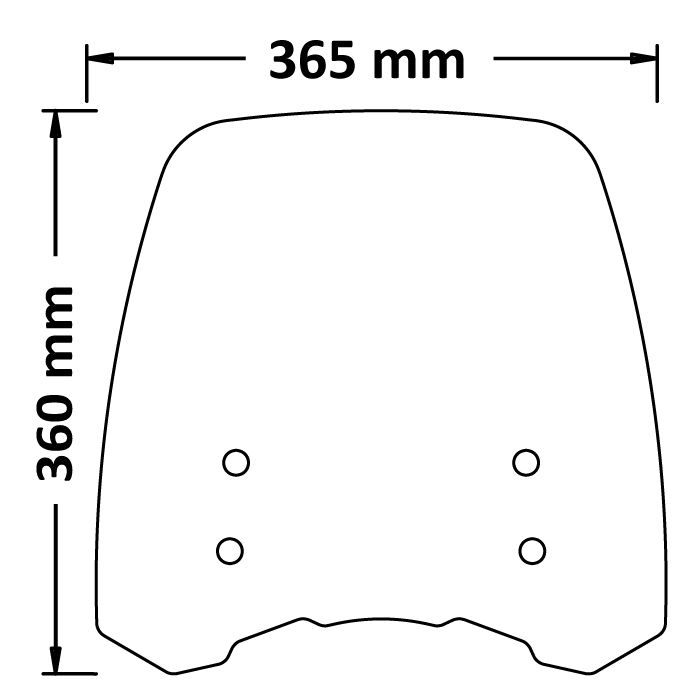 ISOTTA CUPOLINO ALTO CF MOTO CL-X 700 2021> - SC411-FS