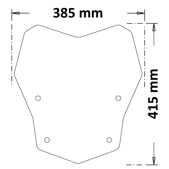 ISOTTA Cupolino per SEAT MO / SILENCE 125 2021-2022 - SC4340-FS