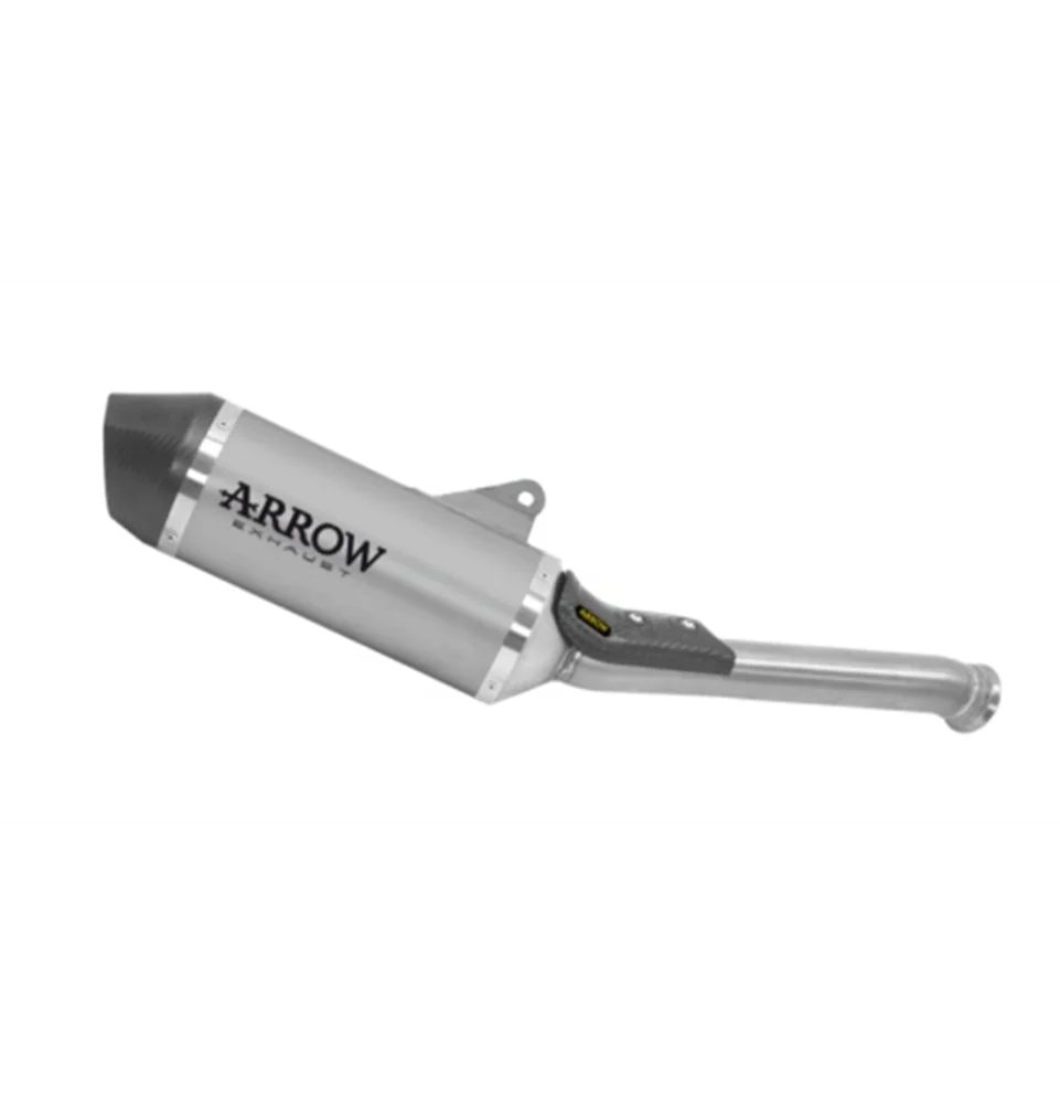 Silencioso ARROW Race-Tech de titanio con fondo de carbono para KTM 790 Adventure 2019-2020