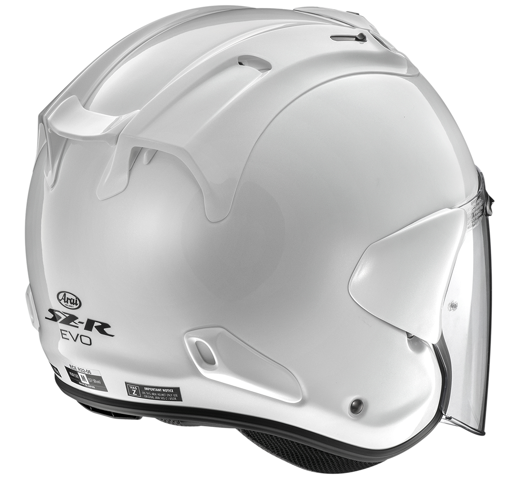 CASCO ARAI SZ-R VAS EVO Jet Moto Bianco Diamante
