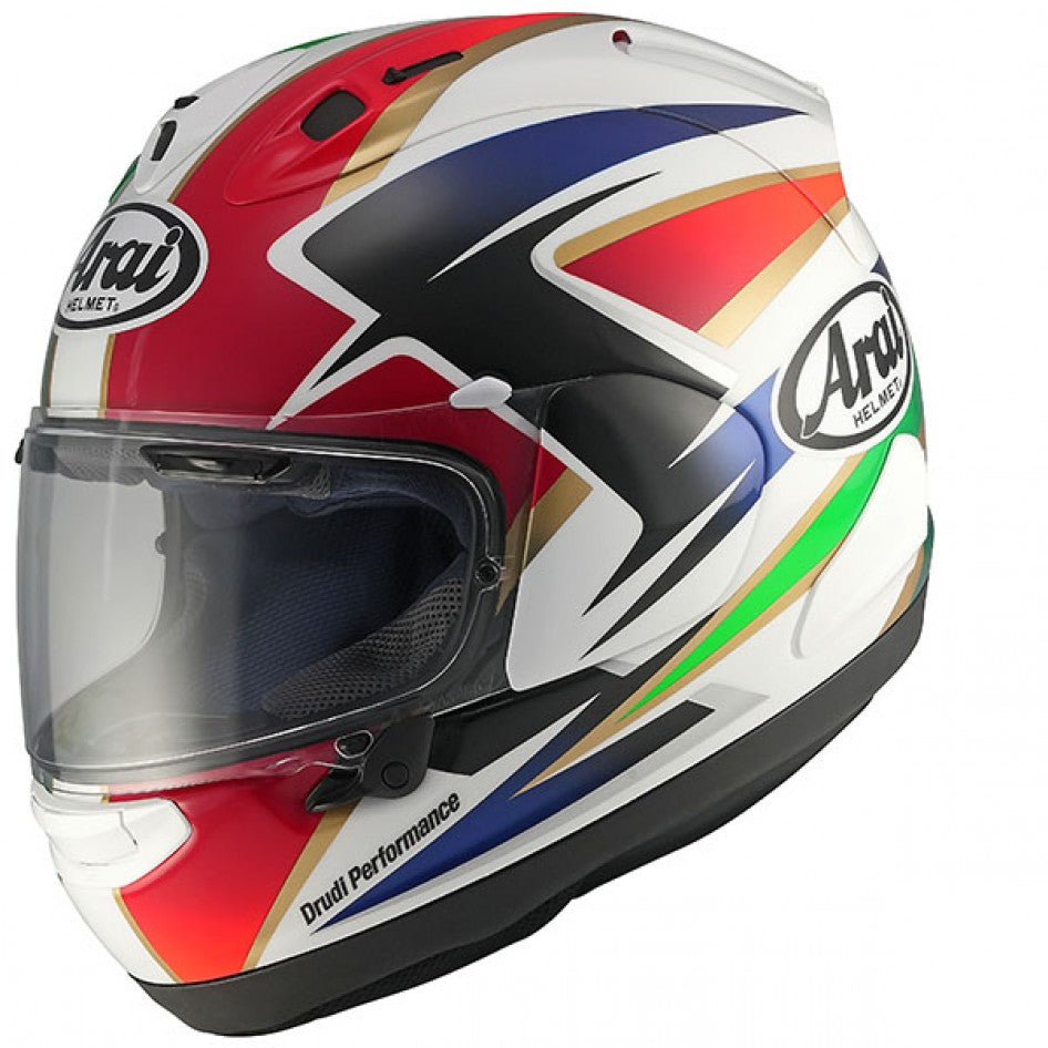 ARAI RX-7V Evo CADALORA REFRESH STYLE Casco Integrale moto pista / strada PRONTA CONSEGNA IMMEDIATA