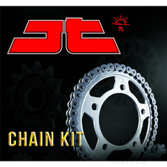 Kit catena corona pignone rapportatura di serie per  SUZUKI GSF600
JMT X-RING 530X1R APERTA