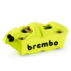 BREMBO pinza sx m4 int. 100 mm. gialla logo nero