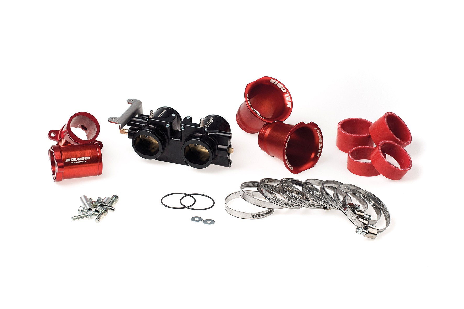 MALOSSI CORPO FARFALLATO completo ovale Ø 38 MHR