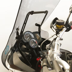 ISOTTA Staffa porta navigatore nera per bmw f 700 gs 2012-2018