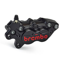 BREMBO pinza cnc sx p4-40 rr int. 40 mm nera logo rosso