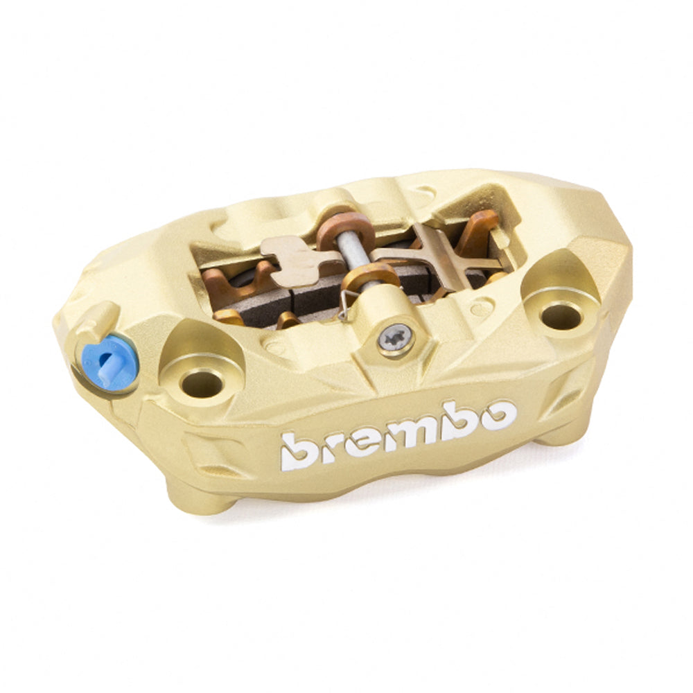 BREMBO pinza m4.32 b sx oro interasse 100 mm.