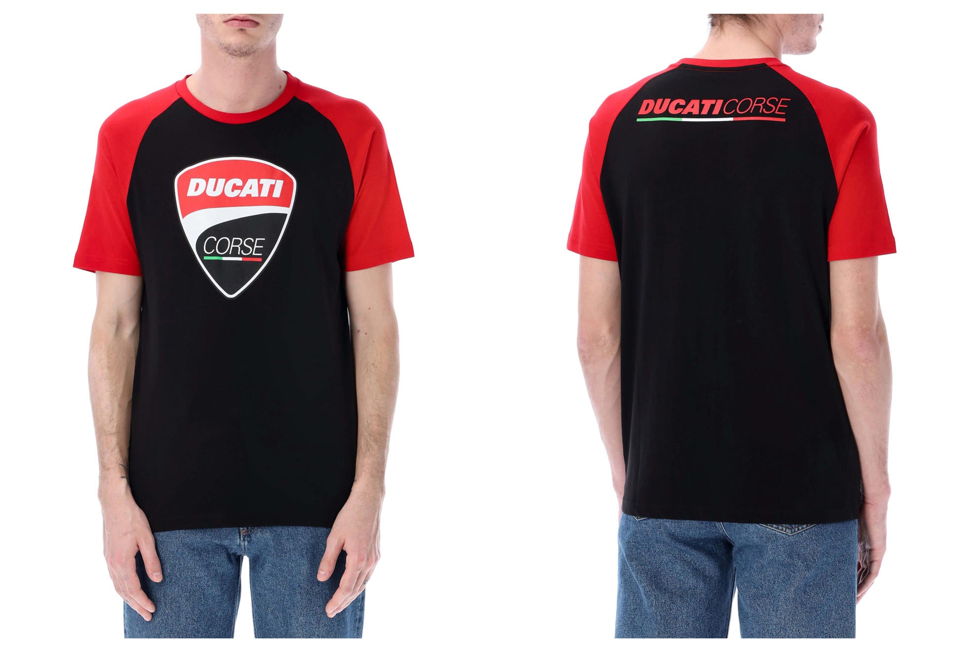 T-shirt uomo Ducati Corse - Logo scudetto