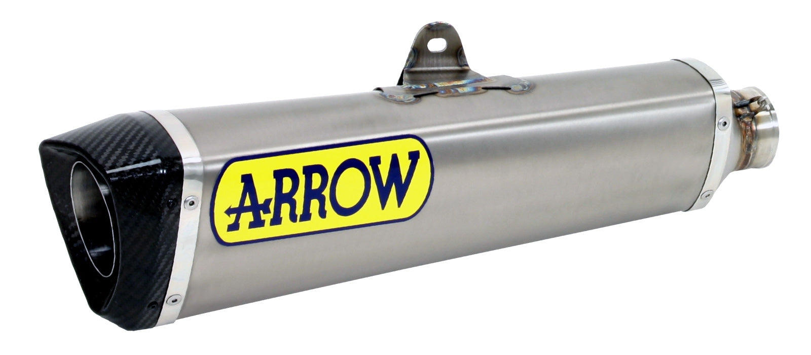 ARROW Terminale Trophy Approved con fondello in carbonio per collettori originali per Suzuki GSX-R 600 i.e. 2011-2016