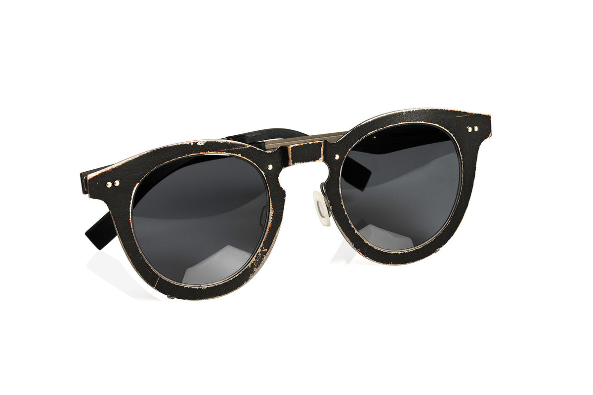 MALOSSI OCCHIALE WELDER NERO con STANGHE ROSSE