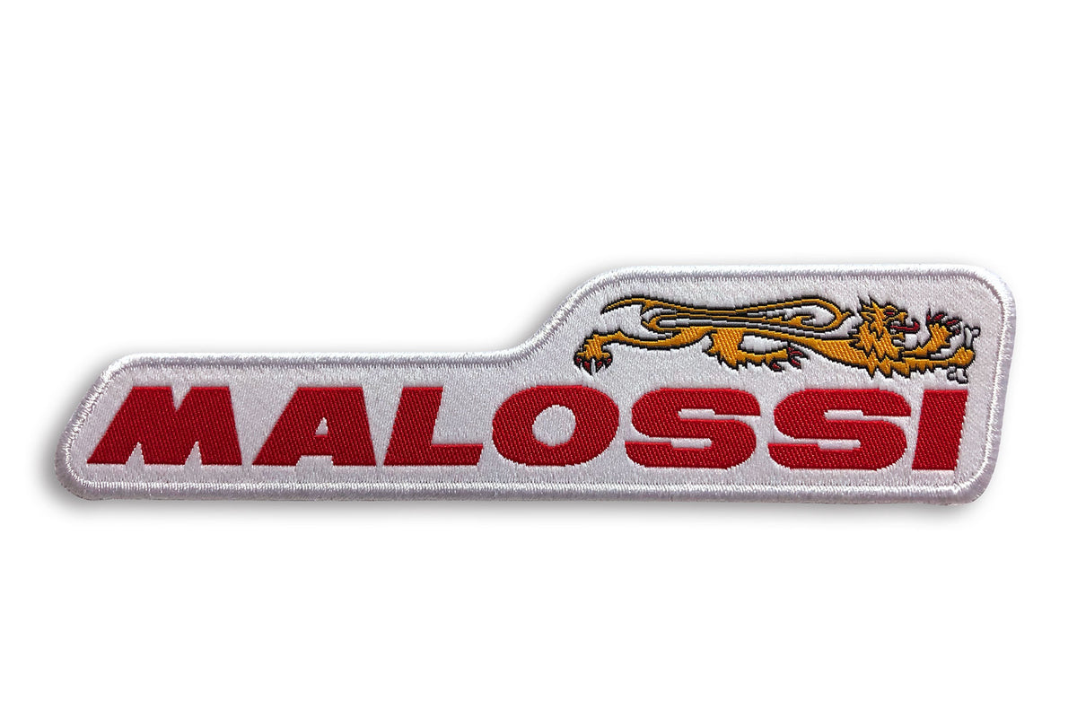 MALOSSI PATCH MALOSSI con bordo ricamato 12,5x3,1 mm