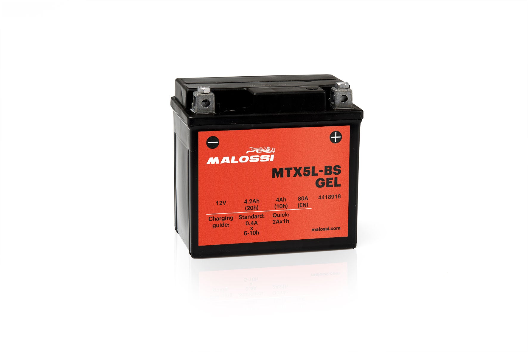 MALOSSI BATTERIA MALOSSI MTX5L-BS GEL