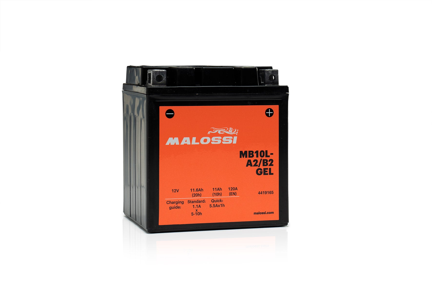 MALOSSI BATTERIA MALOSSI MB10L-A2/B2 GEL