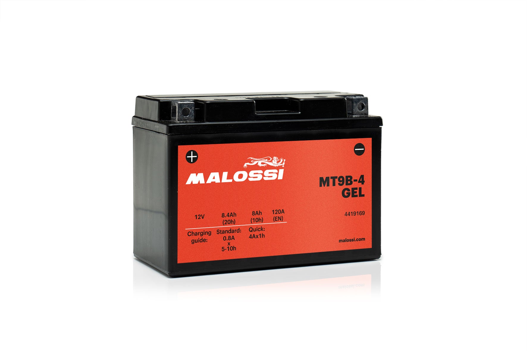 MALOSSI BATTERIA MALOSSI MT9B-4 GEL