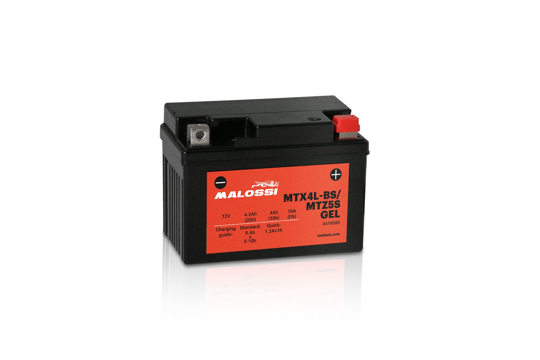 MALOSSI BATTERIA MALOSSI MTX4L-BS / MTZ5S GEL