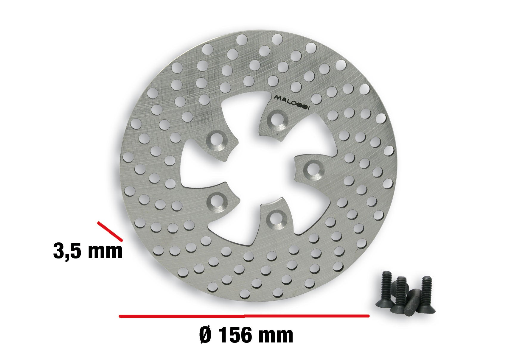 MALOSSI BRAKE POWER DISC Ø est. 156 - spessore 3,5 mm