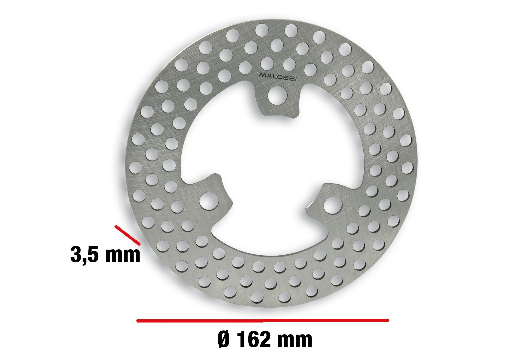 MALOSSI BRAKE POWER DISC Ø est. 162 - spessore 3,5 mm