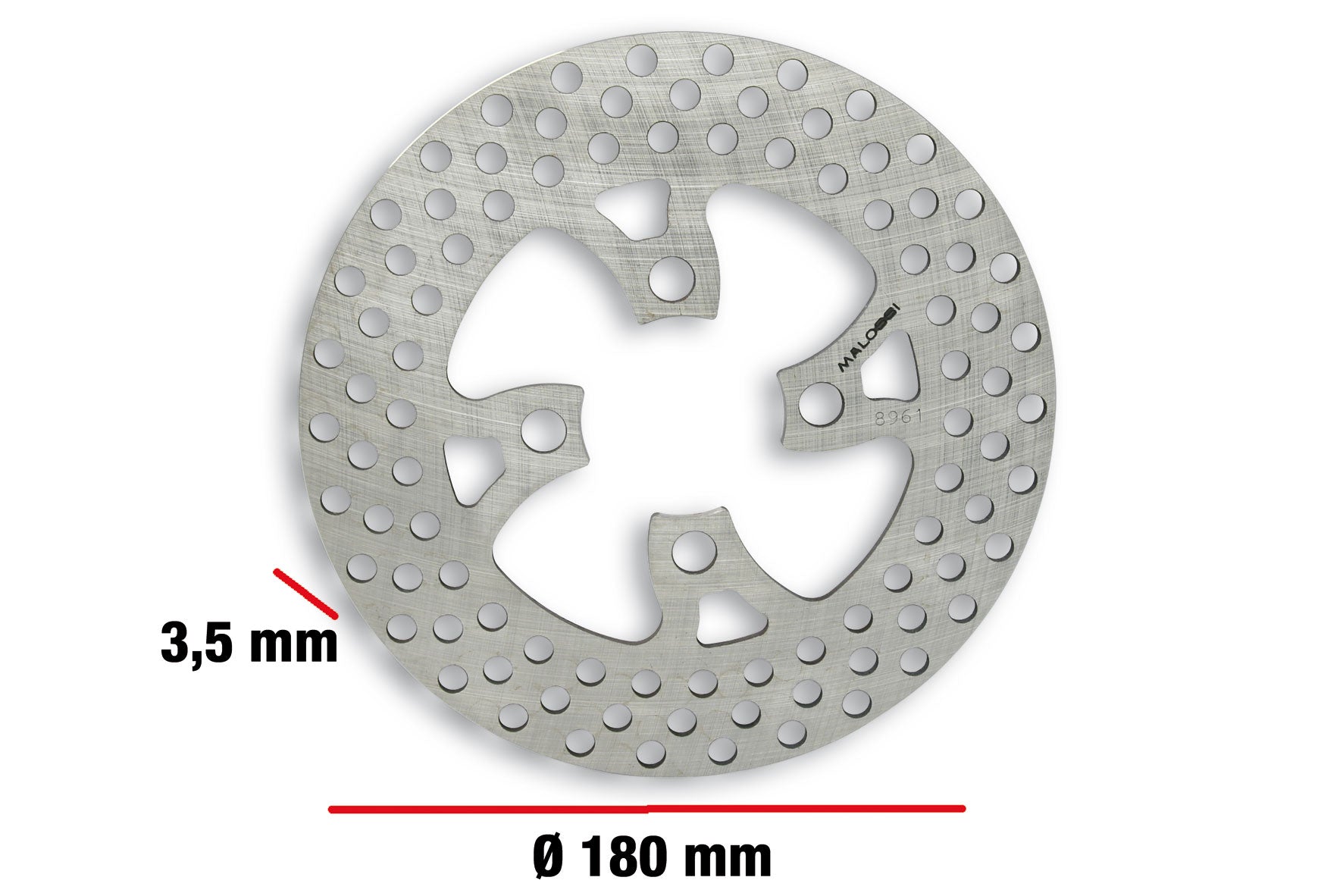 MALOSSI BRAKE POWER DISC Ø est. 180 - spessore 3,5 mm