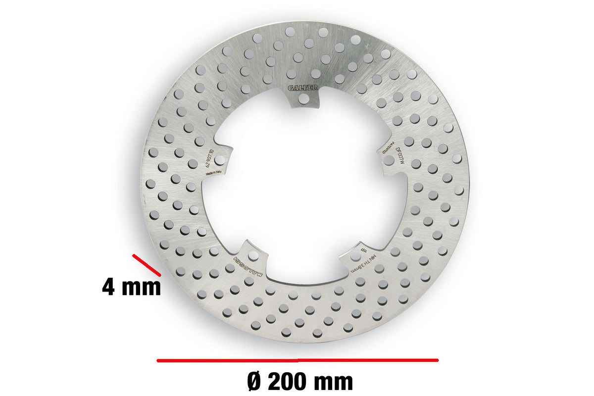 MALOSSI BRAKE POWER DISC MHR Ø est. 200 - spessore 4 mm