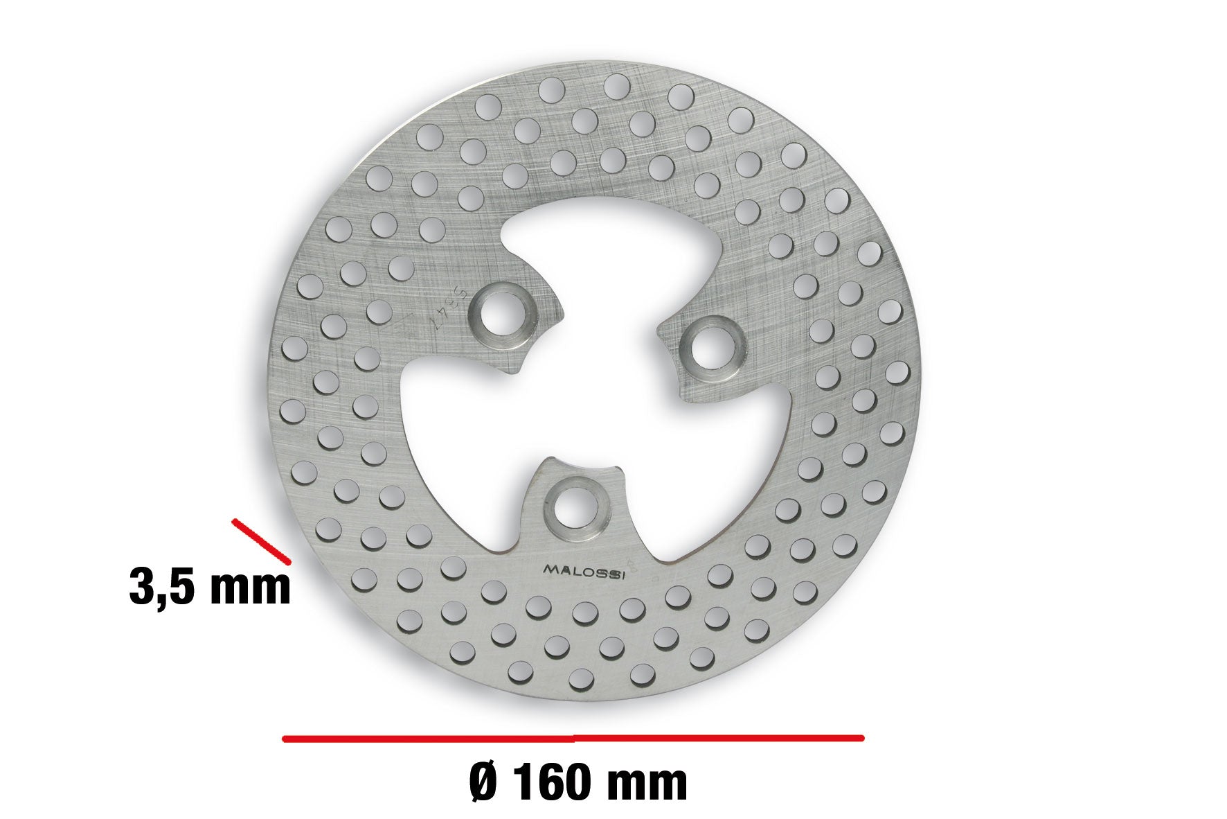 MALOSSI BRAKE POWER DISC Ø est. 160 - spessore 3,5 mm