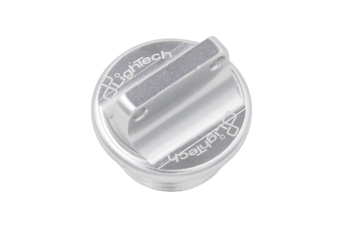 LIGHTECH OIL CAP ERGAL M 19,5X2,5 SILVER Ducati Panigale 1199 2012-2014