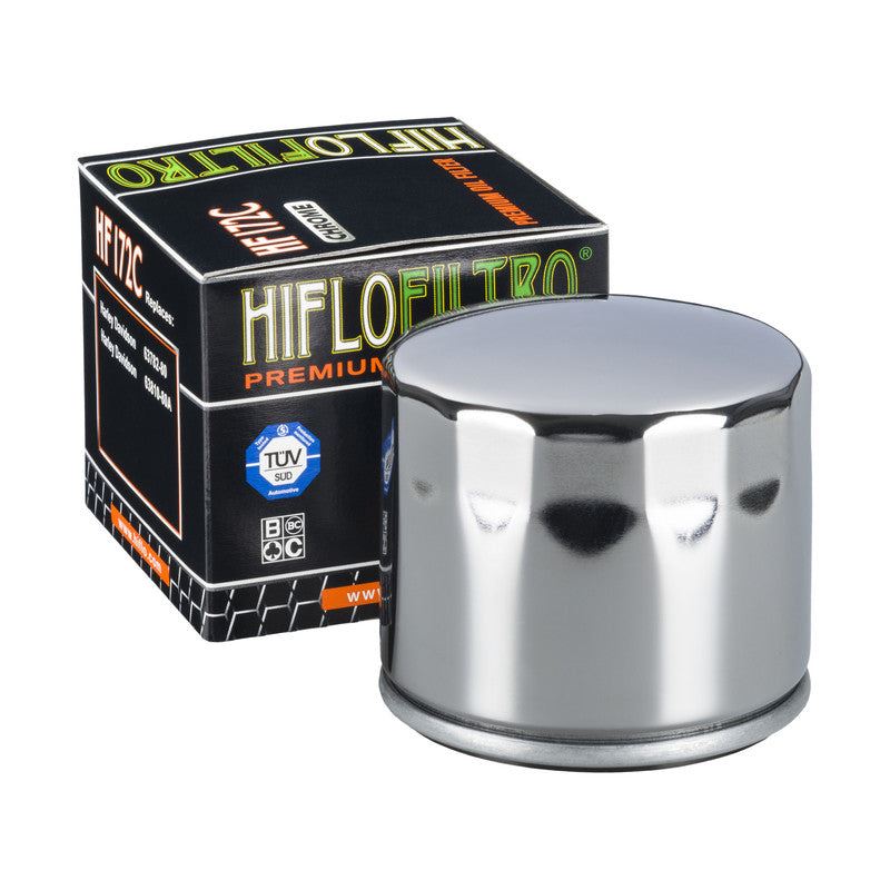 HIFLO Filtro olio HF172C HARLEY DAVIDSON 883 / 100 / 1100 / 1200 FINO AL 1984