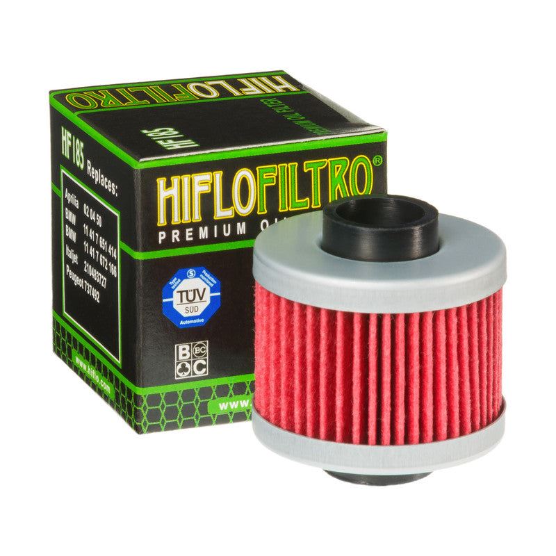 HIFLO Filtro olio HF185 APRILIA LEONARDO 125 / 150, SCARABEO 125/150/200