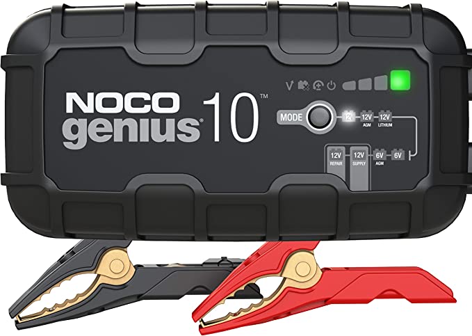 NOCO Genius 10 Universal Battery Charger Car and Motorcycle Battery Maintainer