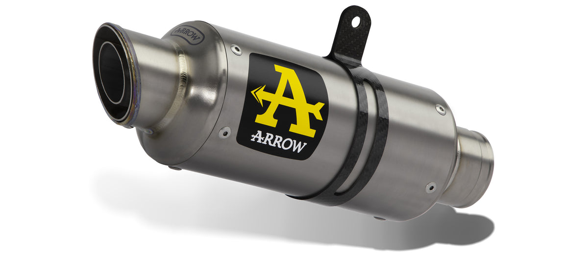 ARROW Kit terminale GP2 Dark" diametro di innesto ø 60mm." per Aprilia TUONO V4 1100 2015-2016