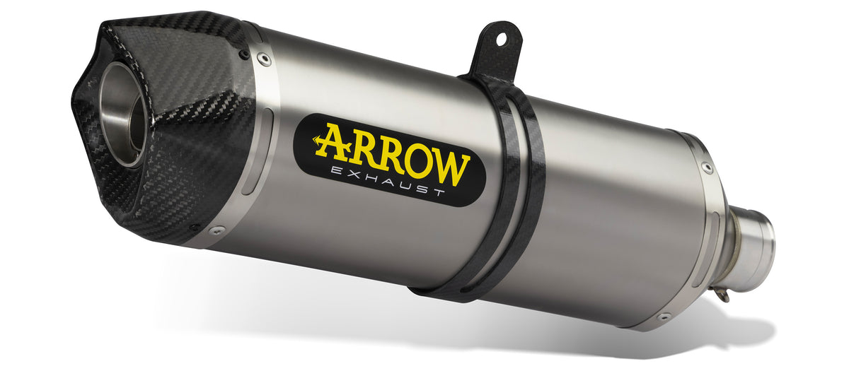 ARROW Terminale Race-Tech titanio con fondello carby per Ducati MONSTER 821 2018-2020