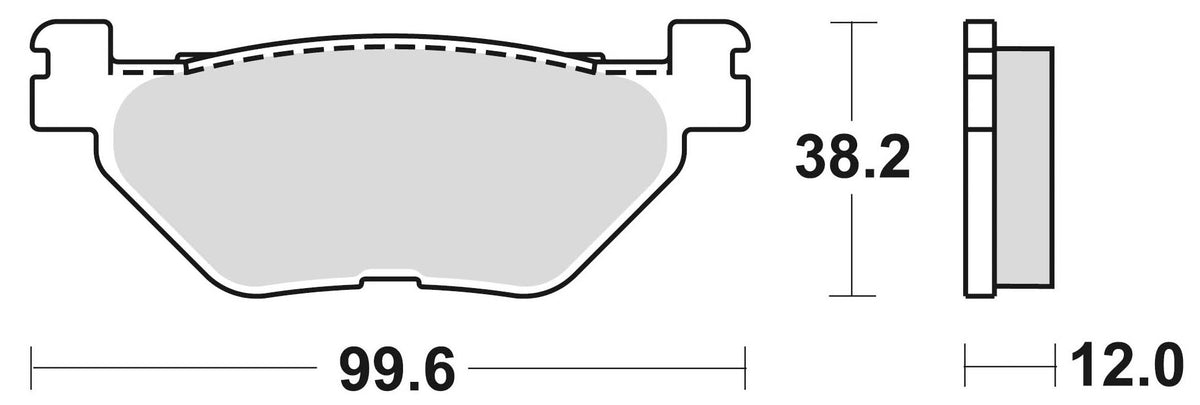 BRAKING brake pads 868SM1 Front
