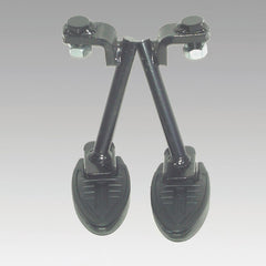 ISOTTA coppia pedalini posteriori per HONDA SHADOW SRX 1996 - 2001