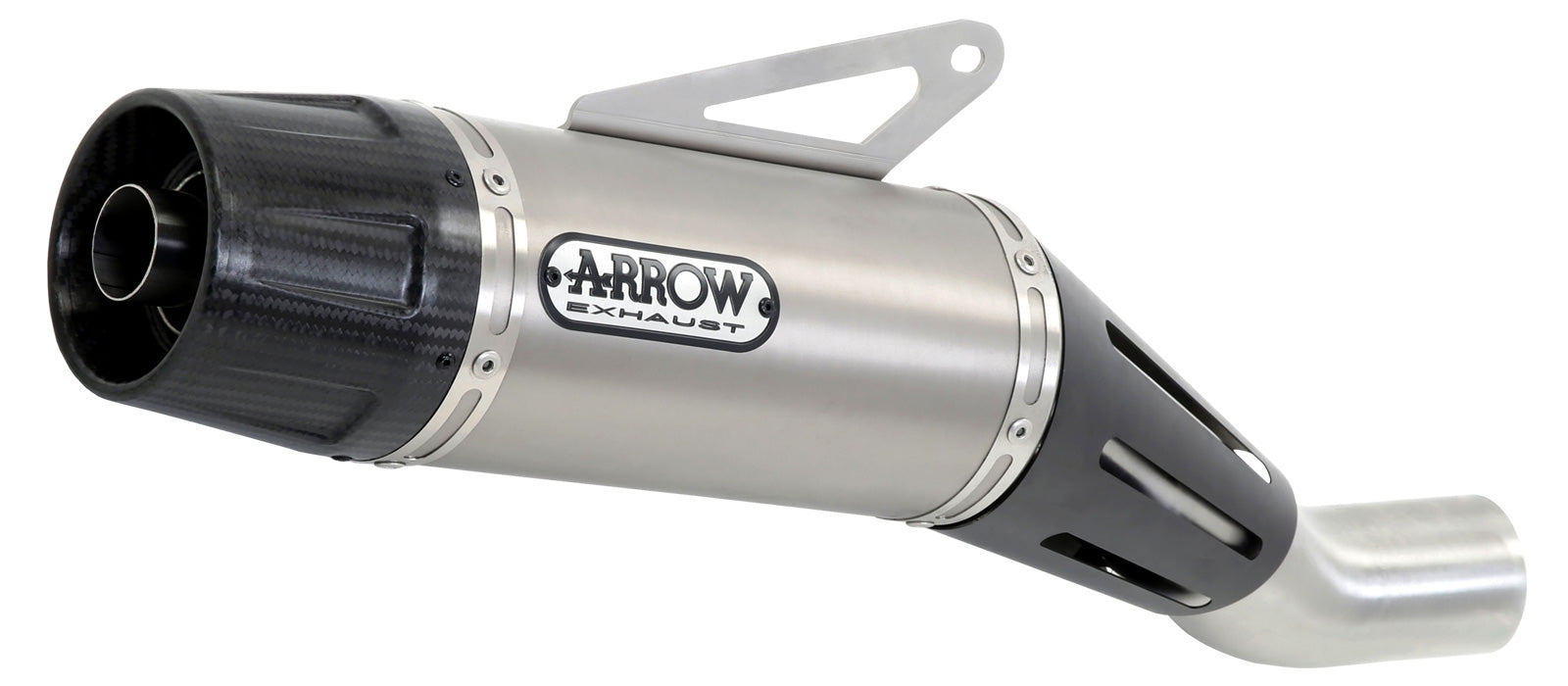 ARROW Terminale Jet-Race nichrom con fondello carby per Yamaha XSR 900 2016-2020