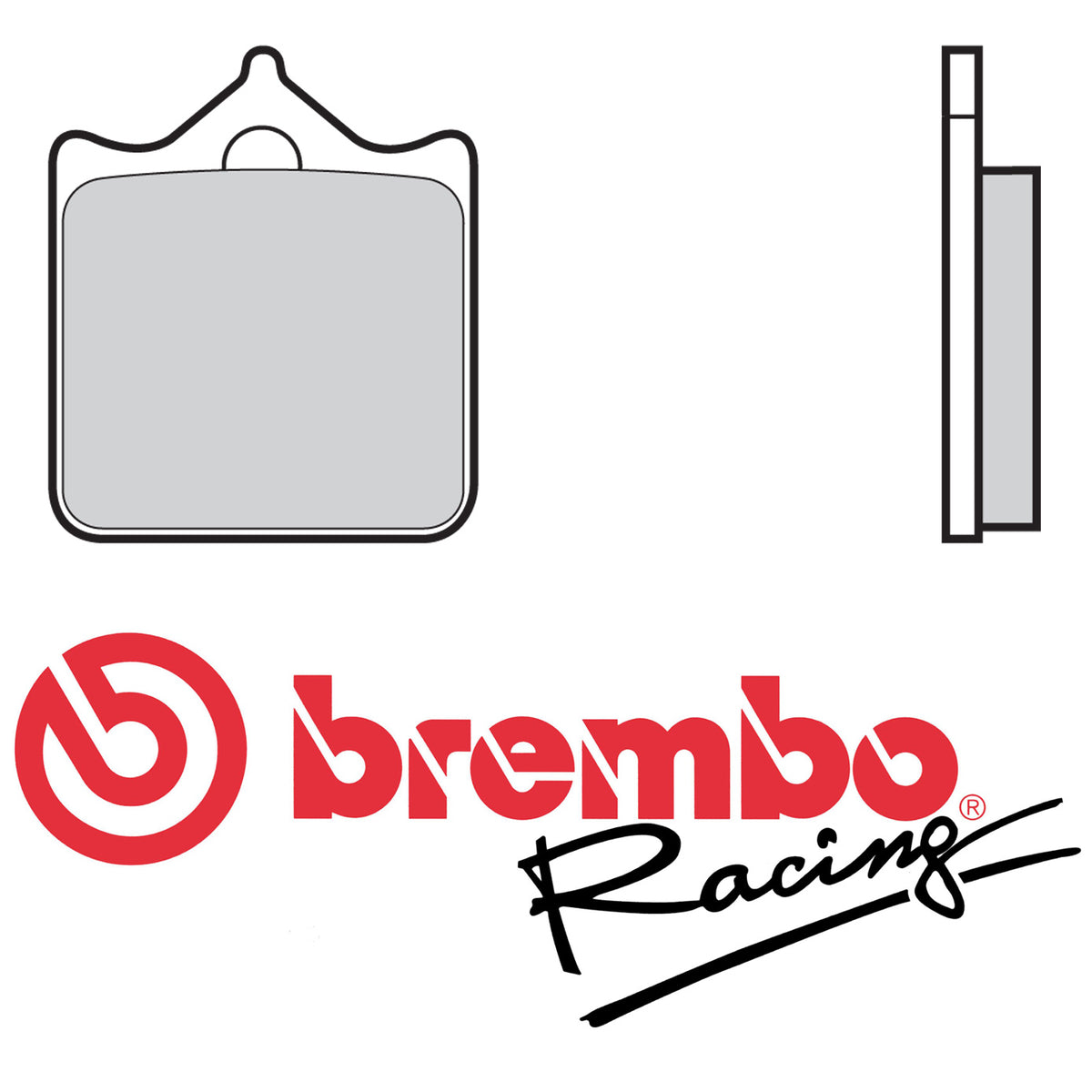 BREMBO Brake Pads RACING Z04 M478Z04 for APRILIA BMW KTM DUCATI, 1 pair