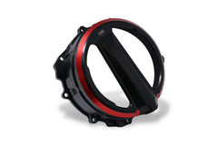 CNC RACING Carter frizione trasparente MV Agusta - comando a filo - Bicolor