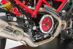 CNC RACING Anello compensatore per carter trasparente frizioni ad olio Ducati