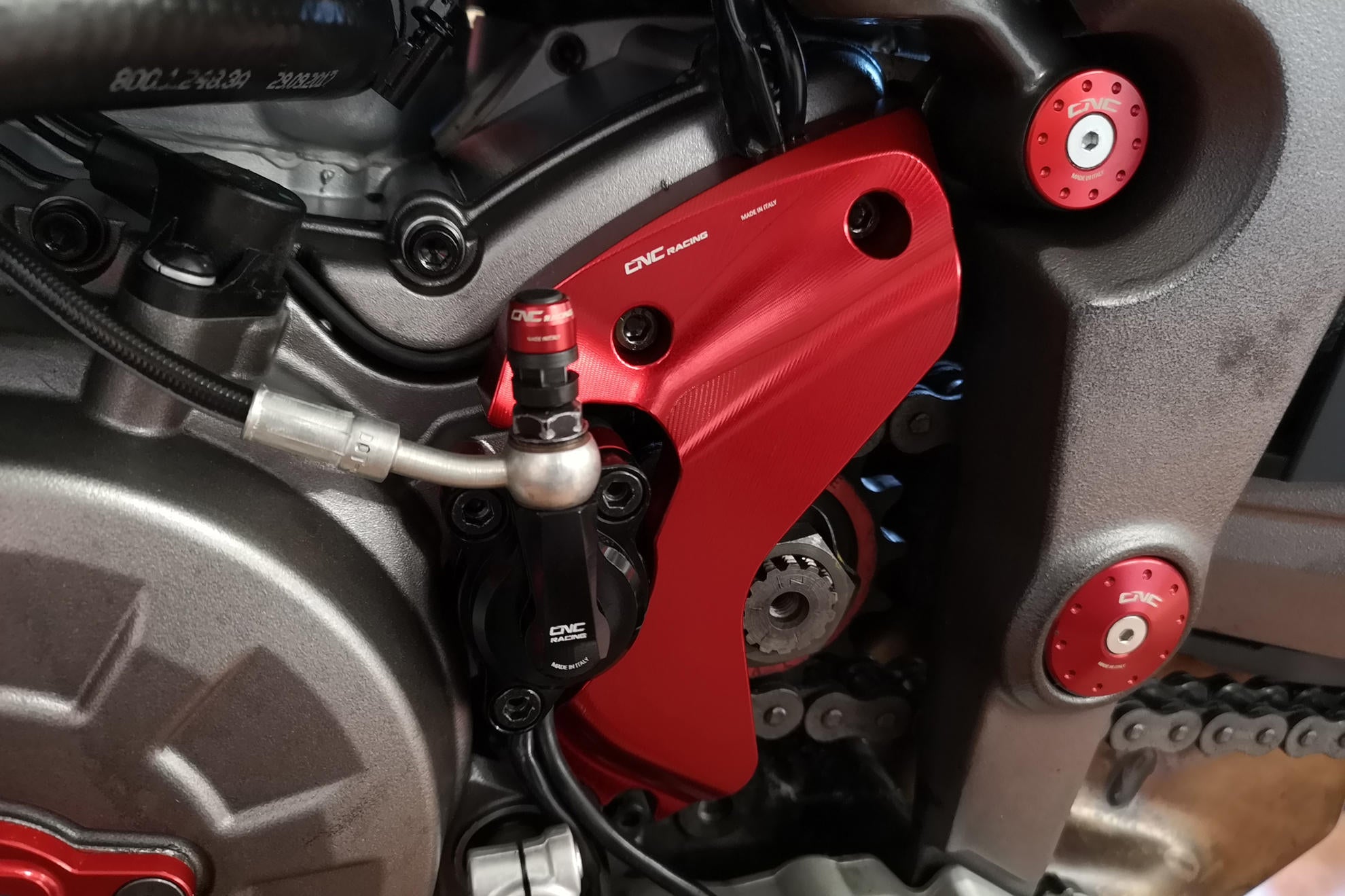 CNC RACING Cover pignone Ducati Multistrada 950/1260