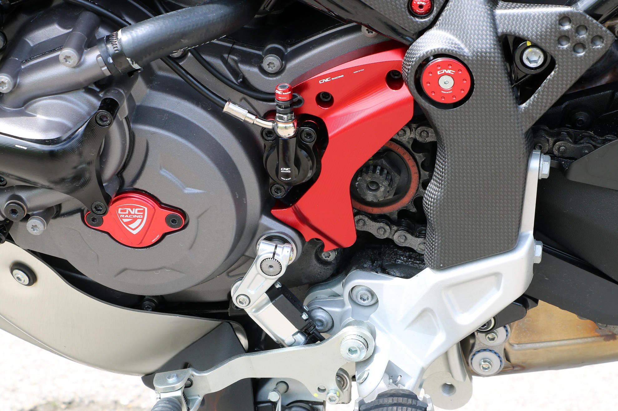 CNC RACING Cover pignone Ducati