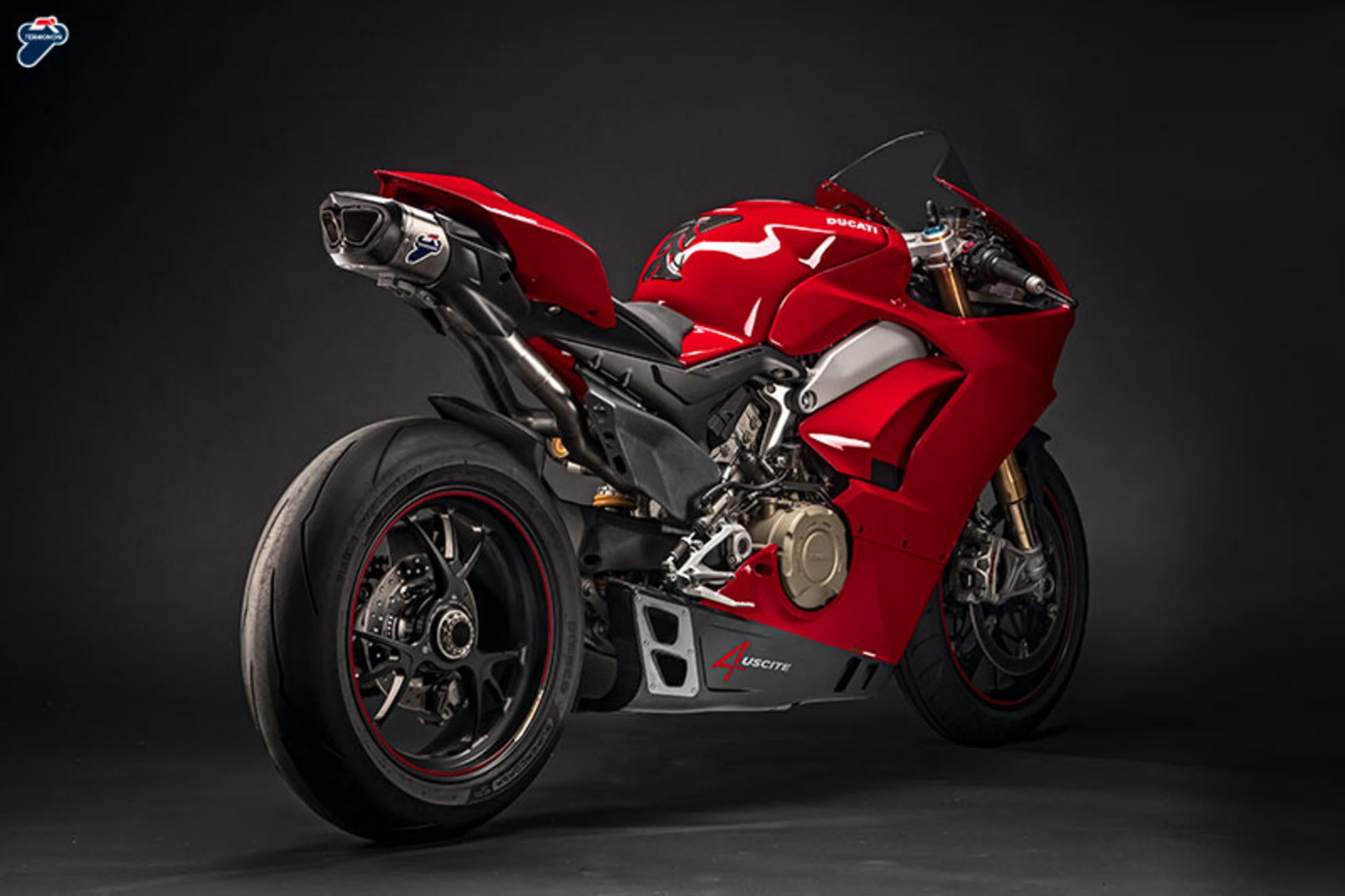CNC RACING Scarico completo Termignoni 4 Uscite Titanio Ducati Panigale V4, V4 S, V4 R