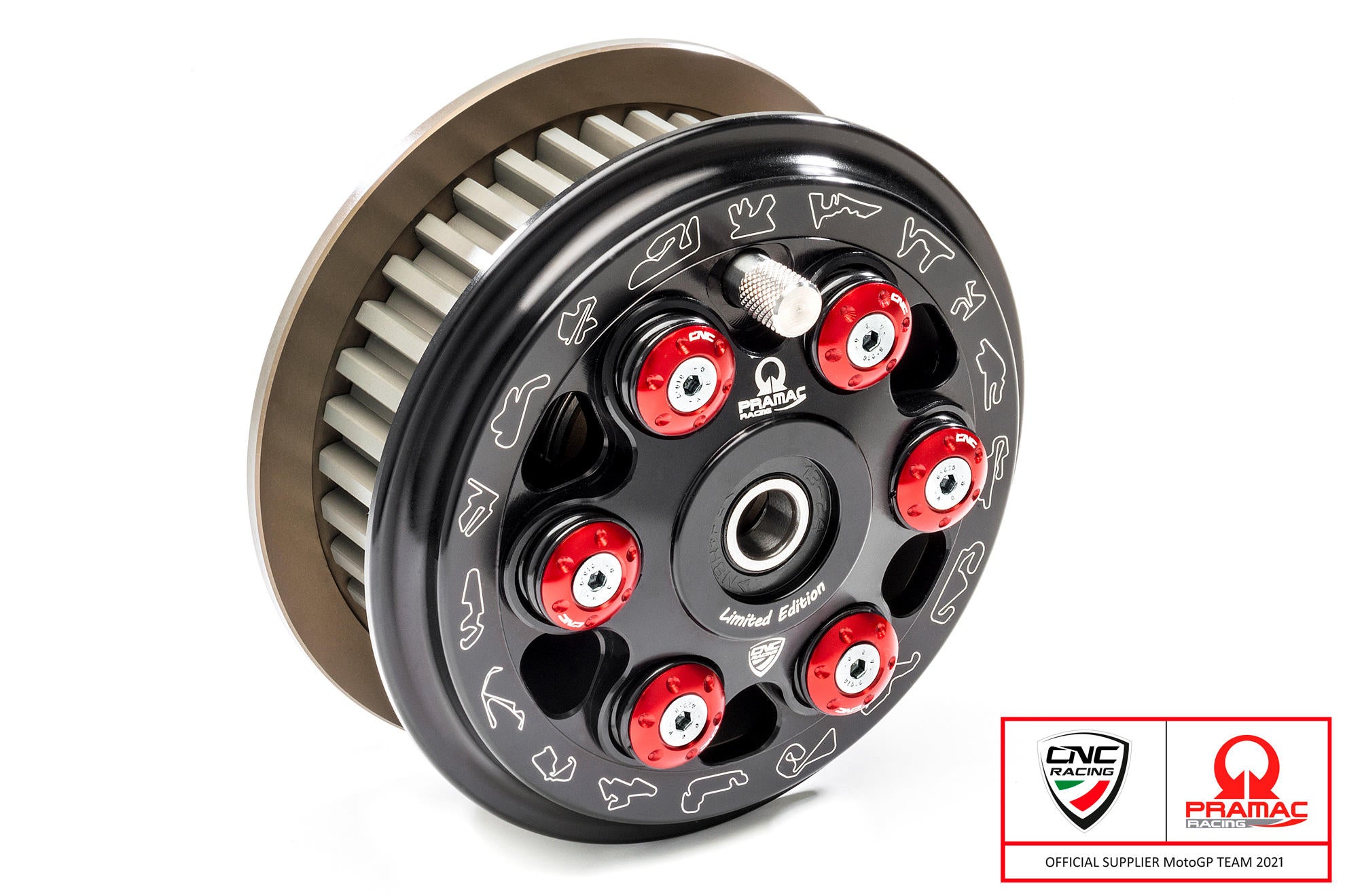 CNC RACING FRIZIONE ANTISALTELLAMENTO MASTER TECH TEAM PRAMAC LIM. ED.